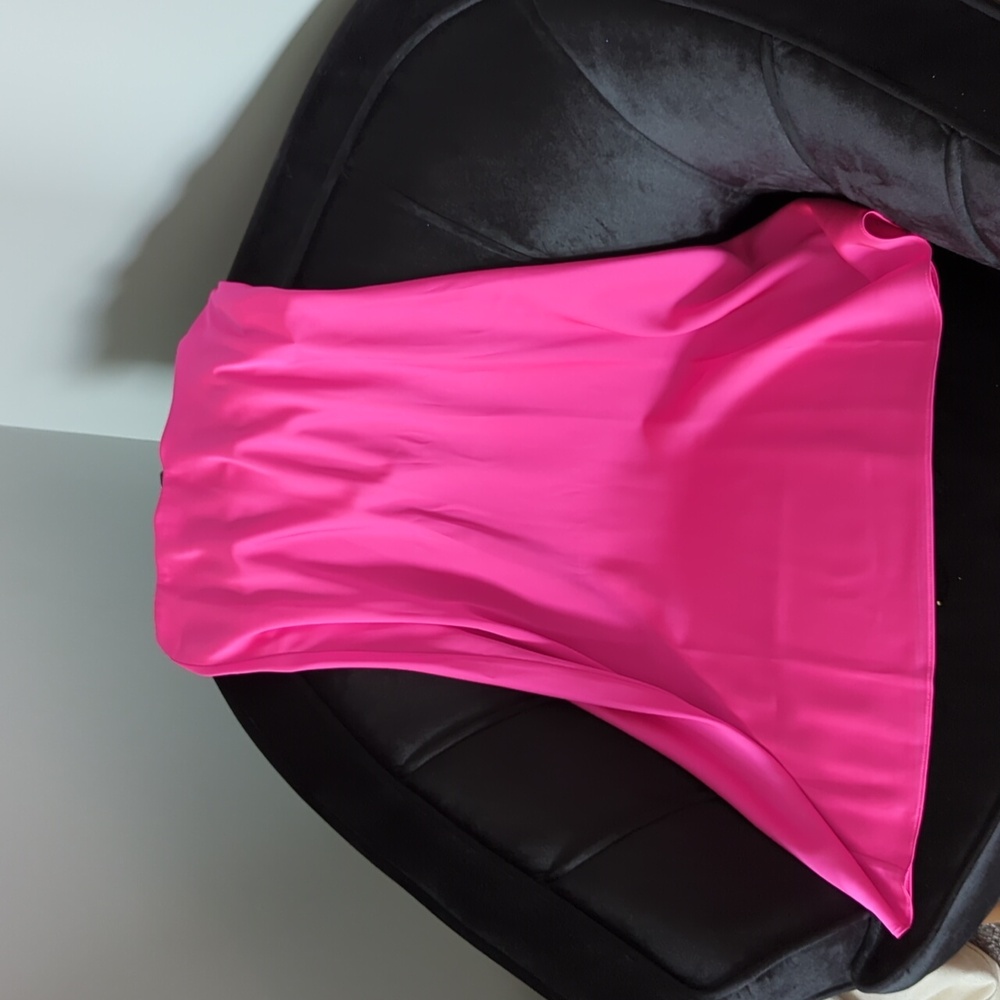 J. CREW XS silk like midi skirt